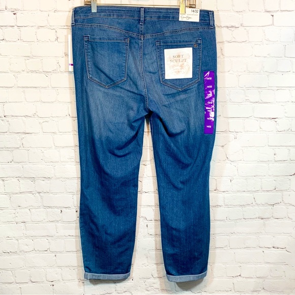 Jessica Simpson Rolled Crop Skinny Jeans NWT - Picture 2 of 8